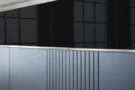 Noir Chrome Dining Room Set