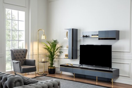 Noir Gold Dining Room Set