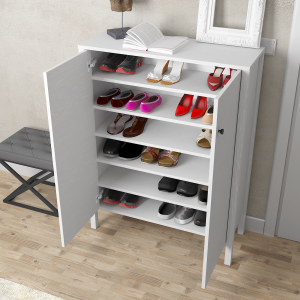 Helen 2 Covered Shoe Cabinet