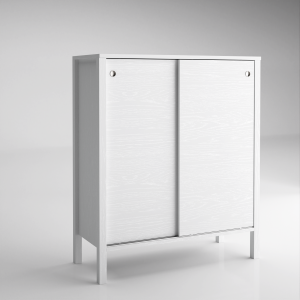 Helen 2 Covered Shoe Cabinet FRN 10047