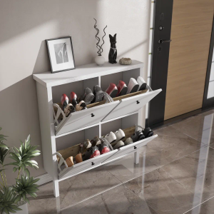 Helen 4 Covered Shoe Cabinet
