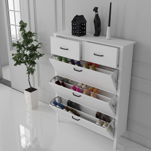 Independent 5 Drawer Shoe Cabinet