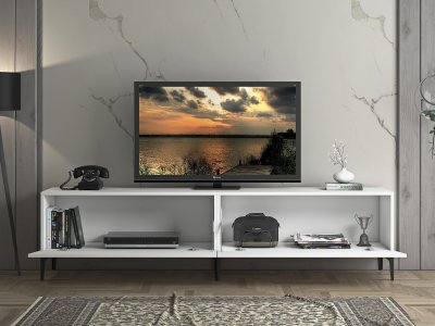 Independent Beyaz Tv Sehpası 12003