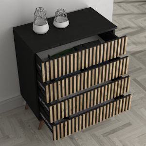 Zebra 4 Drawer Dresser