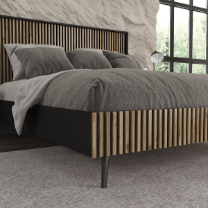 Zebra Double Bedstead
