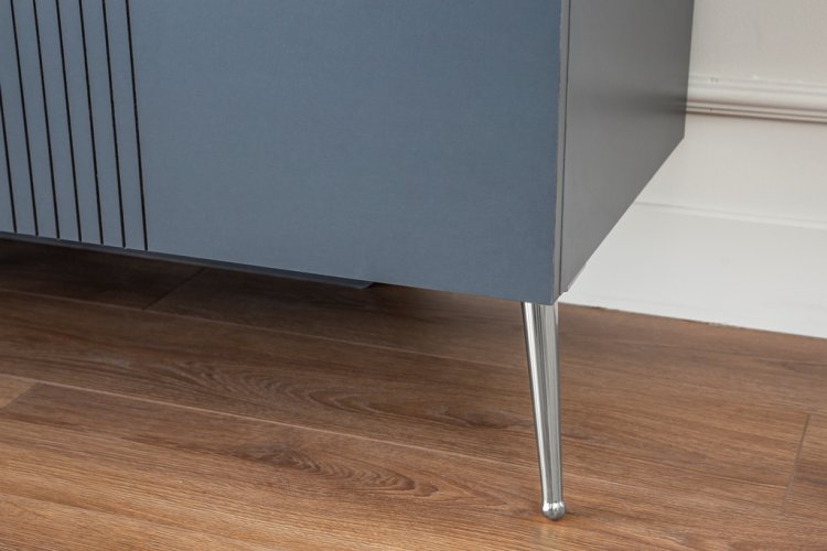 Noir Chrome Dining Room Set