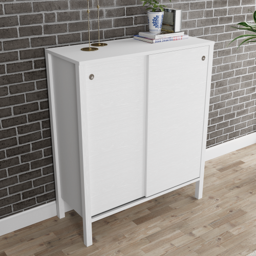 Helen 2 Covered Shoe Cabinet FRN 10047