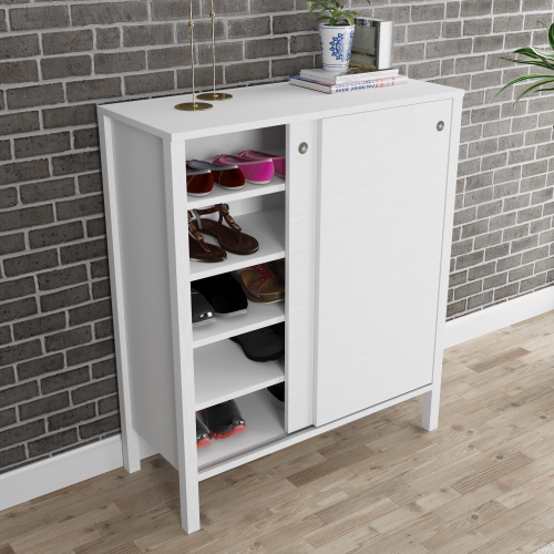 Helen 2 Covered Shoe Cabinet FRN 10047