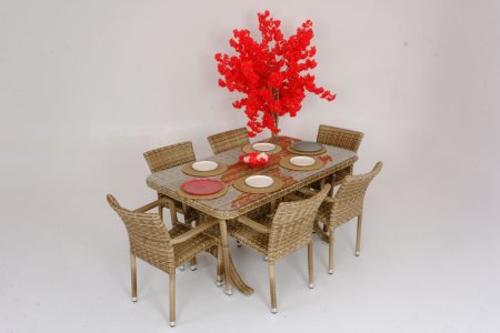 Gardenya Talya 6 kişilik Masa Takımı