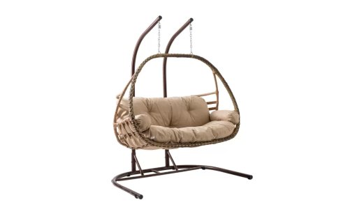 Capri Swing Malta Çiftli Bahçe Salıncağı | Balkon Salıncağı