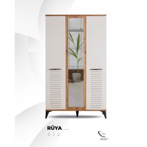 Rüya 3 Kapaklı Dolap